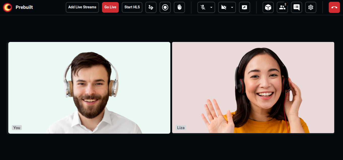 Go live with VideoSDK