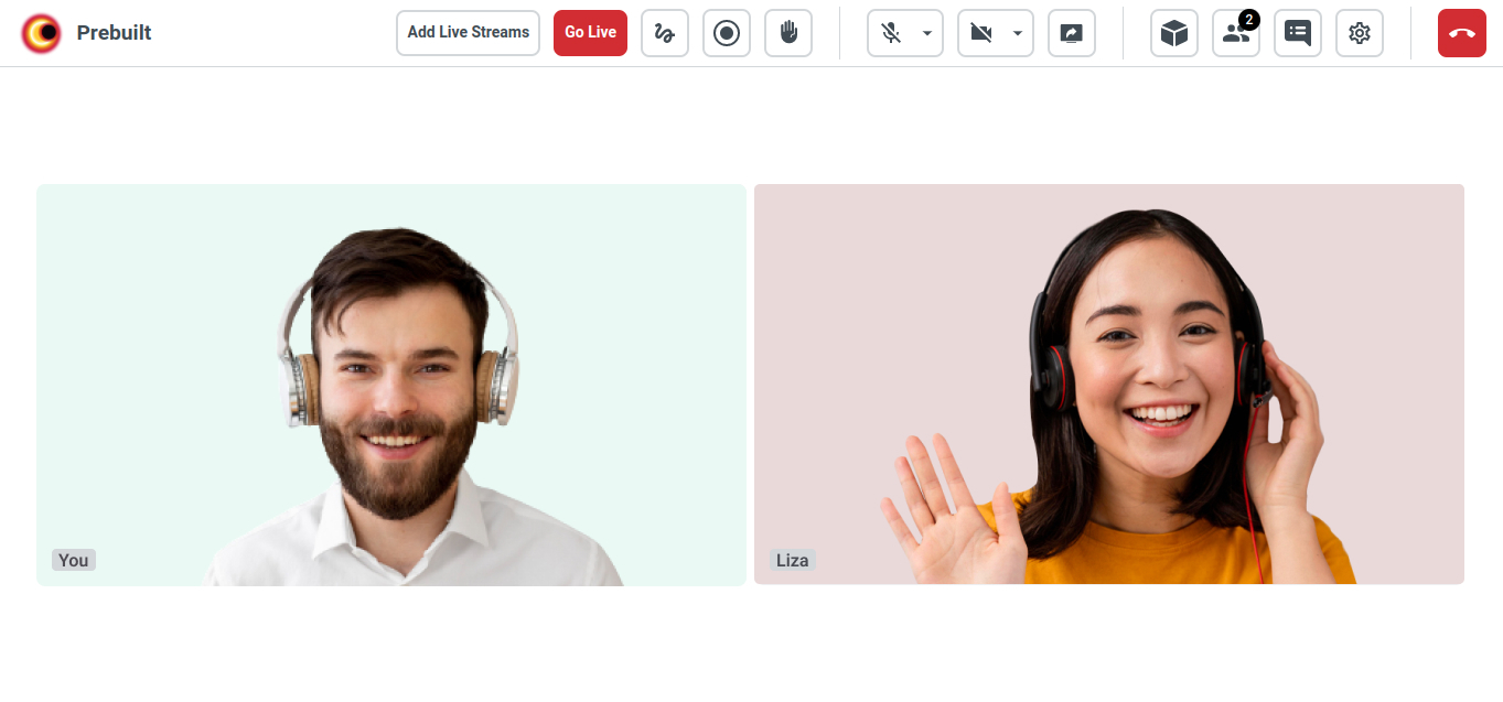 Go live with VideoSDK